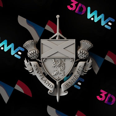 SCOTLAND FOREVER 3d stl 3DWave.us